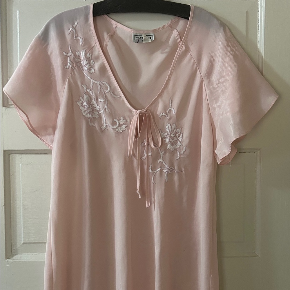 Natori Soft Pink nightgown